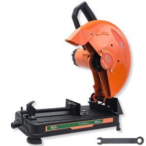HPD Shakti 14 Inch Chop Saw Machine (355mm) with Free 1pc 14" Cutting Wheel, Full Copper Heavy Motor, 2000W, Sturdy Base – High Performance Cut-Off Machine