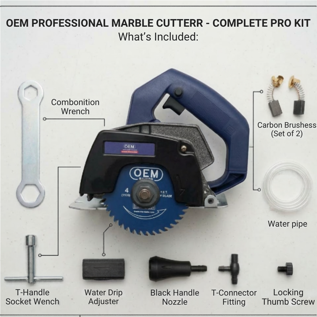 OEM 1240W 4 Inch (110mm) Marble Cutter Machine CM4SA with TCT Blade - Image 4