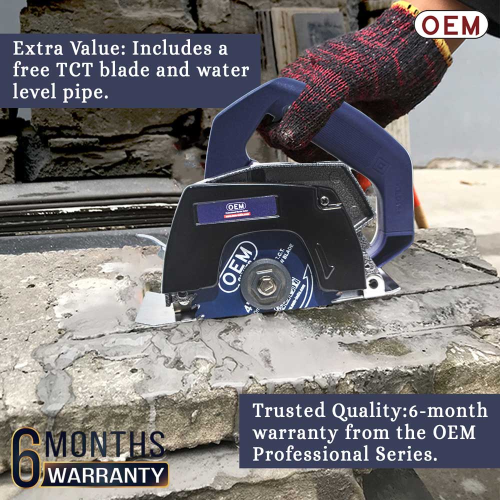 oem 1240w 4 inch 110mm cm4sa marble cutter free tct blade