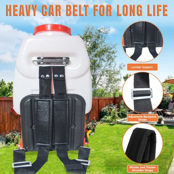 OEM 25L Knapsack Power Sprayer – Ergonomic Design, Adjustable Backpack Straps, Lumbar Support, Durable Build, and Comfortable Belt