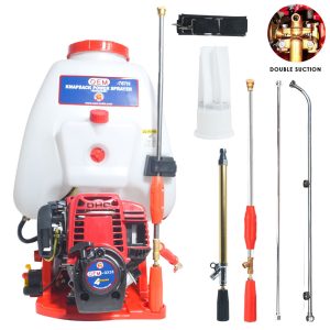 OEM 25L High-Pressure Power Sprayer with GX35 Engine and Double Suction for Efficient Farm Spraying