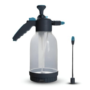 OEM 2 Litre Blue Manual Hand Pressure Sprayer Pump – Durable Garden & Indoor Spray Bottle with Brass Nozzle, Extension Rode, Adjustable Mist & Easy Use