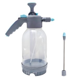 OEM 2 Litre Blue Manual Hand Pressure Sprayer Pump – Durable Garden & Indoor Spray Bottle with Brass Nozzle, Extension Rode, Adjustable Mist & Easy Use