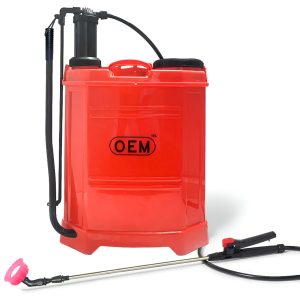 OEM Manual Sprayer | 16L Tank Capacity | High-Pressure Agriculture Spray Pump | Durable Material | Suitable for Pesticides & Farming | Comes with 4 Free Nozzles
