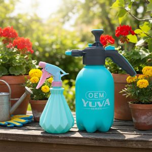 OEM 2 Litre Garden Sprayer with 500 ml Trigger Sprayer Bottle | Heavy Duty Gardening Sprayers for Indoor & Outdoor Plants