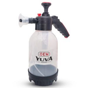 OEM 2L Foam Sprayer for Car Washing | Hand Pressure Snow Foam Pump Bottle | Trigger Lock Button | Adjustable Spray Nozzle | High Pressure Cleaning for Car, Bike, Garden & Home