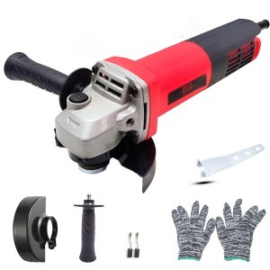 HPD Shakti 900W Angle Grinder 4 Inch (100mm) | Thin Body Design, Heavy Copper Motor, Easy Grip, Back Switch – Future Series