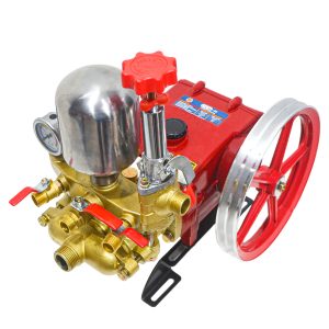 OEM HTP 80A High-Pressure Power Sprayer Pump | Heavy-Duty Agricultural Sprayer Pump | 55–68 LPM Output | 3 × 1/2" Outlet | 5–7.5 HP Motor Compatible | Ideal for Agriculture, Irrigation, Mist Fogging, Tractor-Mounted & Car Washing Applications